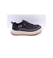 Guja 26y514 Erkek Paraşüt Kumaş Sneaker Günlük Ayakkabı (Siyah)