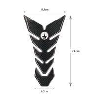 Grippatch Yamaha, BMW, Honda ile Uyumlu Universal 6D Karbon Tank Pad GC05