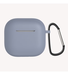 Apple Airpods 4 Uyumlu Zore Standart Silikon Kılıf (Koyu Lila)