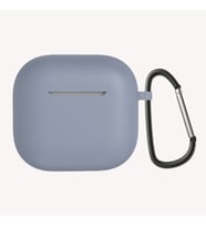 Apple Airpods 4 Uyumlu Zore Standart Silikon Kılıf (Koyu Lila)