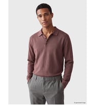LCW Vision Pembe Polo Yaka Erkek Triko Kazak