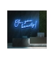 Oh,You Beauty! Yazılı Neon Tabela