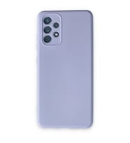 Galaxy A13 4G Kılıf Nano Içi Kadife Silikon - Lila