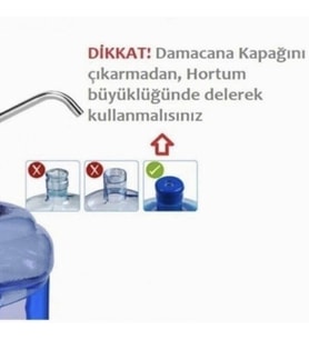 Damacana Su Pompası Şarjlı Otomatik