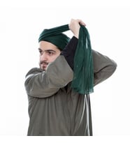Sarık Kumaşı Yeşil % 100 Pamuk  (43 * 300 cm)