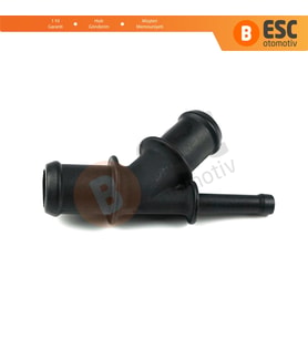 BHC654 VW Audi Seat Skoda için Radyatör Su Hortum Bağlantı Flanşı 1J0121087D