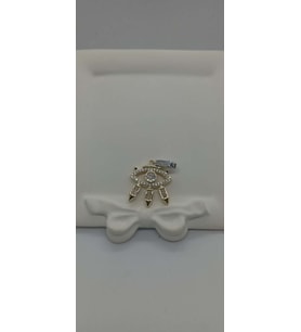 Gold Renk Taş Detaylı Göz Charm