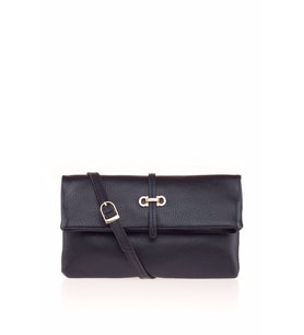 Bilik Deri  Lacivert-Rölax Kadın Portföy & Clutch Çanta BLM P-02