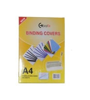 Bafix A-4 Pvc Cilt Kapağı 160 Micron Mat Kırmızı 100 Lü (1 Paket 100 Adet)