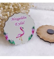 Hayaller Dükkanı 30 Adet Ahşap Buzdolabı Magnet Ucuz Bebek Magnet