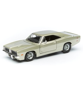 Maisto 1/25 1969 Dodge Charger R/T Model Araba Gümüş