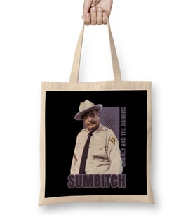 Smokey And The Bandit Sumbitch Retro Bez Çanta Uzun Saplı