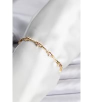 Yıldız Model Gold Renk Pirinç Bileklik - TJ-BB8081