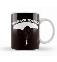 Paragliding Skydiving Parachuting Extreme Sports Paraglider Kupa Bardak Porselen