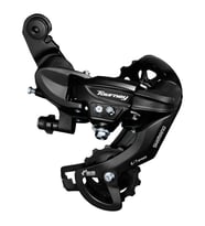 Shimano Arka Vites aktarıcı Tourney RD-TY300 6-7S Siyah mekanizma