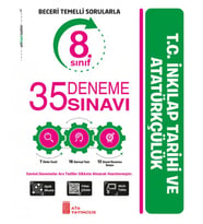 8. Sınıf TC İnkılap Tarihi ve Atatürkçülük Beceri Temelli Sorularla 35 Deneme Ata Yayıncılık