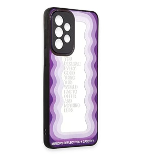 Newface Samsung Galaxy A33 5G Kılıf Mirror Desenli Kapak - Mirror - 5
