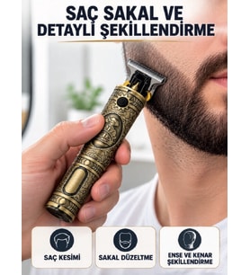 Saç Sakal Ense Düzeltme Makinesi 300 Dakika Çalışma Süreli Şarj Edilebilir