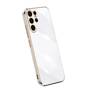 Samsung Galaxy S25 Ultra Kılıf Volet Silikon - Beyaz