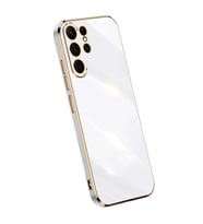 Samsung Galaxy S25 Ultra Kılıf Volet Silikon - Beyaz