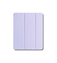 iPad Air 13 inç M2 Çipli 2024 Uyumlu Akıllı Smart Cover Tablet Kılıfı A2898/A2899/A2900 (Lila)