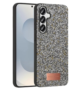 Durukar® Samsung Galaxy S25 Plus Bright Simli Kapak - Gümüş