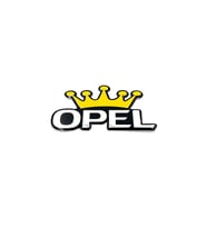 Opel Taç Alüminyum Pleksi Arma - Opel Arma