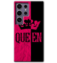 Galaxy S24 Ultra Kılıf HD Desen Baskılı Kılıf - Queen