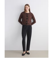 LCW Comfort Siyah Beli Lastikli Havuç Kesim Kadın Pantolon