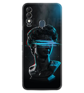 Tecno Spark 8T Kılıf Silikon Desen Özel Seri Alone 1668