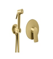 VALTEMO VALERO ROUND ANKASTRE SHUT-OFF BATARYA SETİ (MAT ALTIN) (Gold)
