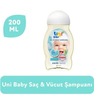 Uni Baby Saç Ve Vücut Şampuanı 200 Ml Yeni