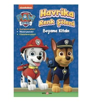 Paw Patrol Havrika Renk Şöleni Boyama Kitabı