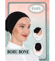 Üçgül Boru Bone (Beyaz)