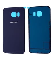 Samsung Galaxy S6 Edge SM-G925 Arka Kapak Pil Kapağı (Mavi)