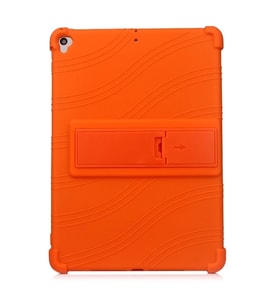 İPad 7 10.2 inch- İPad Air 3 10.5 inch Kılıf Standlı Darbe Emici Silikon Kılıf-(5775)