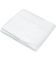 Ekonet 3 m x 6 m Beyaz Su Geçirmez Pullu Çadır Branda Tente Yağmurluk Gölgelik (Kahverengi)