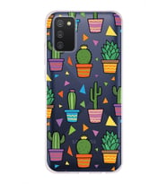 PrintiFy Samsung Galaxy A02s ile Uyumlu 1mm Slim Fit Water Color 4 Baskılı Şeffaf  Kılıf