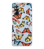 PrintiFy Xiaomi Redmi Note 10 Pro ile Uyumlu Water Color 2  Kamera Korumalı Şeffaf  Kılıf