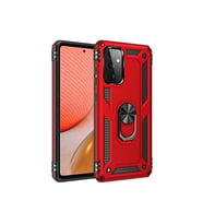 Samsung Galaxy A52 Uyumlu Kılıf Zore Vega Kapak (Kırmızı)