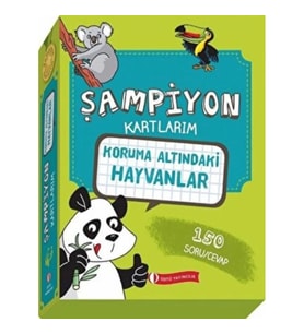 Koruma Altındaki Hayvanlar Şampiyon Kartlarım