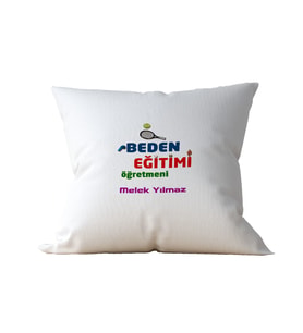 Beden Eğitimi Öğretmenine Hediye Yastık 002