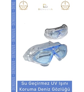 Premium Ayarlanabilir Kayış Su Geçirmez Uv Işını Koruma Buğu Yapmaz Antifog Kutulu Deniz Gözlüğü