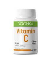 Voonka Vitamin C Çiğneme 60 Tablet