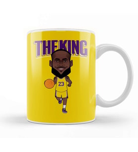 Lebron James The Kingv Kupa Bardak Porselen