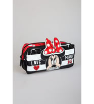 DEKOMUS CEP DEFTERİ İLE YENİ SEZON LİSANSLI MINNIE MOUSE KALEM ÇANTASI DUE ICONIC FOREVER