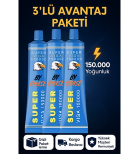 3 Adet Viga 150000 Geçiktirici Krem Gizli Kargo