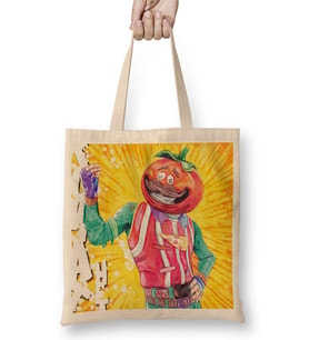Tomato Head Fortnite Bez Çanta Uzun Saplı
