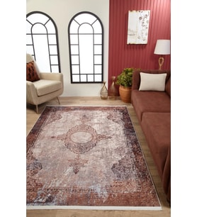 Dijital Kaymaz Yıkanabilir Vizon Klasik Salon Halısı Mutfak Halısı Koridor Halısı Yolluk HLN1903