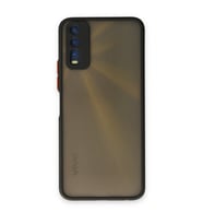 Vivo Y11s Kılıf Montreal Silikon Kapak - Siyah